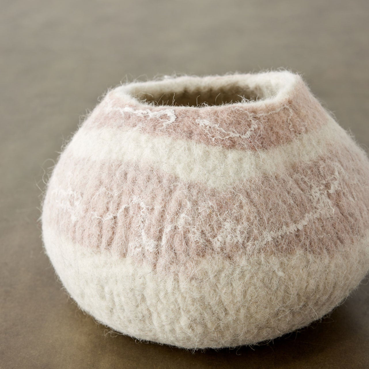Soft Stone Harmony Ukhamba Wool Bowl