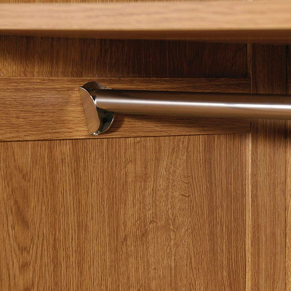 Solid Oak Wardrobe Cabinet | Ample Garment Storage by HomePacific