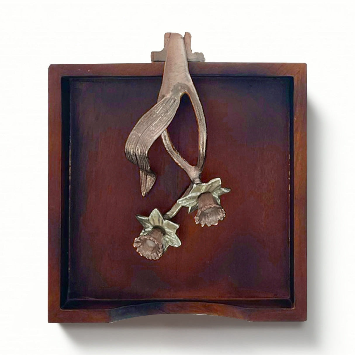 Solid Wood Napkin Holder Elegant Display | Decozen