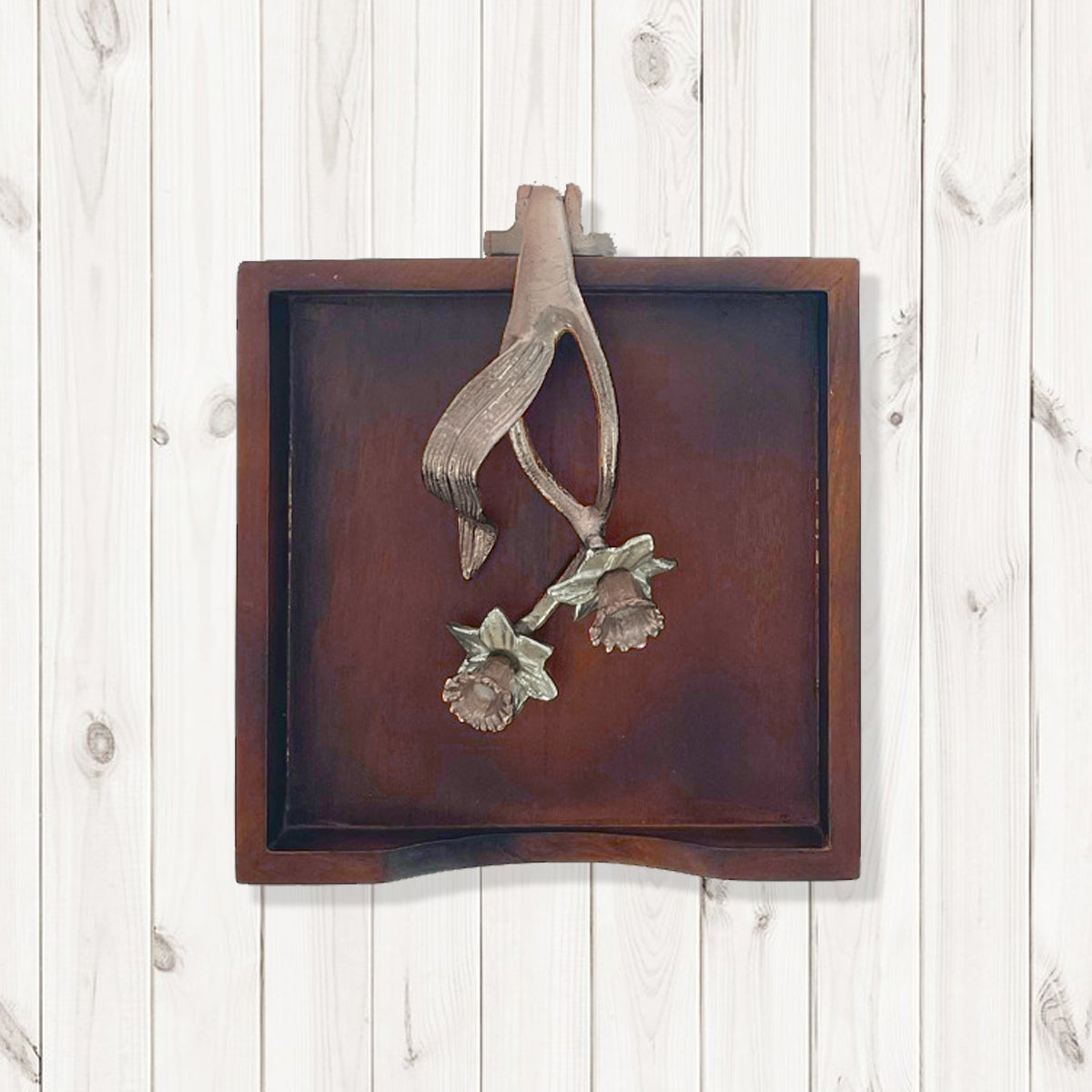 Solid Wood Napkin Holder Elegant Display | Decozen