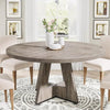 Solid Wooden Round Dining Table | Durable Rustic Dining by HomePacific