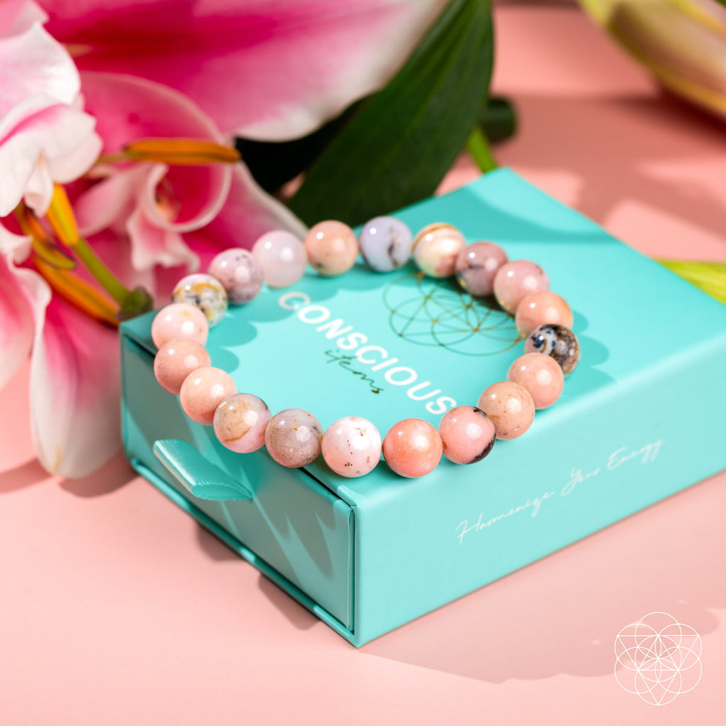 Sparkling Gleaming Peruvian Opal Bracelet | Conscious Items