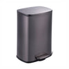 Stainless Steel Kitchen Trash Can With Step Lid Fingerprint Resistant by HomePacific