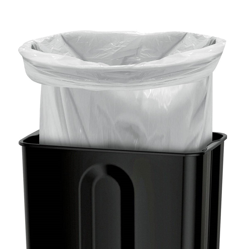 Stainless Steel Kitchen Trash Can With Step Lid Satin Finish by HomePacific