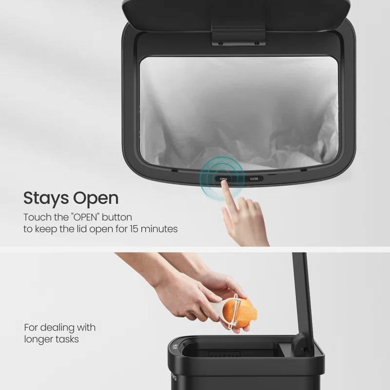 Stainless Steel Motion Sensor Trash Can | HomePacific