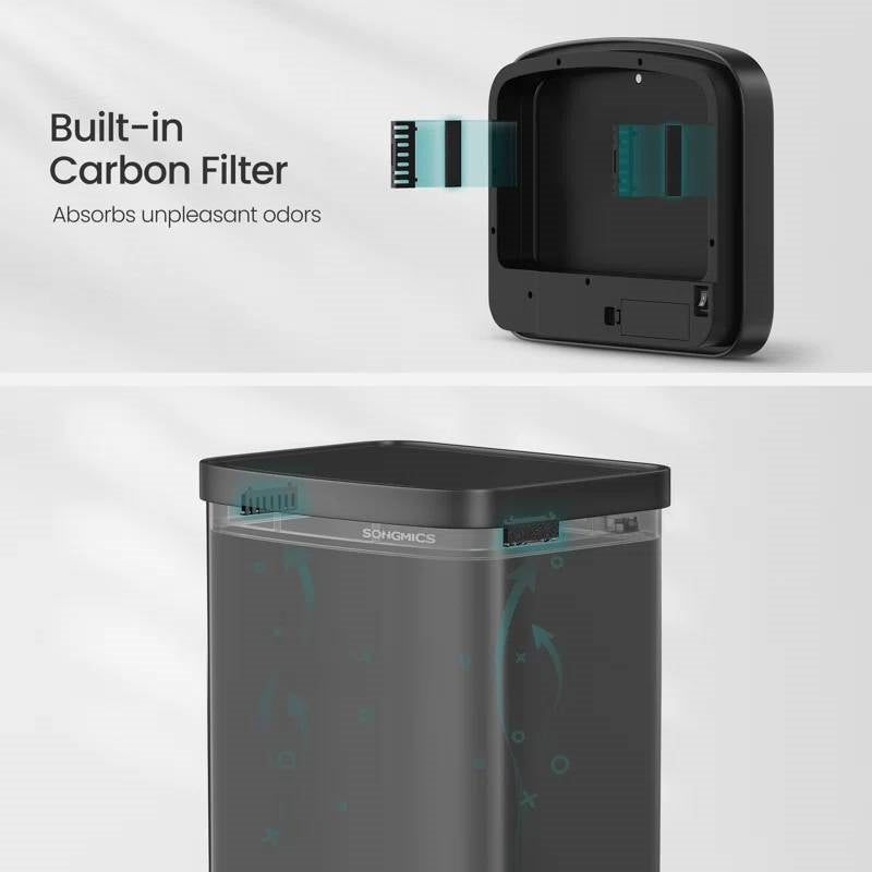 Stainless Steel Motion Sensor Trash Can | HomePacific