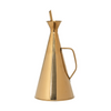 Stainless Steel Oil Cruet with Gold Finish