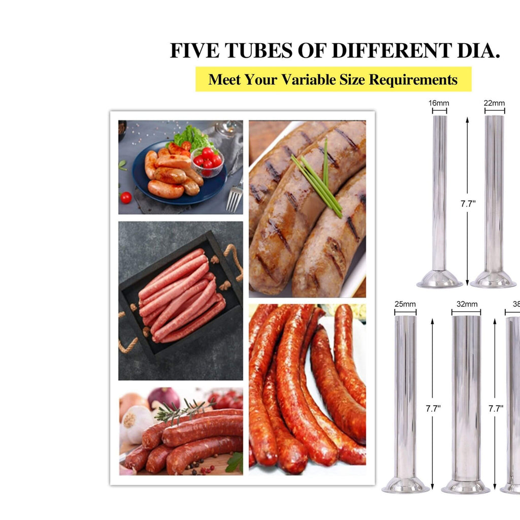 Stainless Steel Sausage Stuffer Electric | SAKSBY WHOLESALE