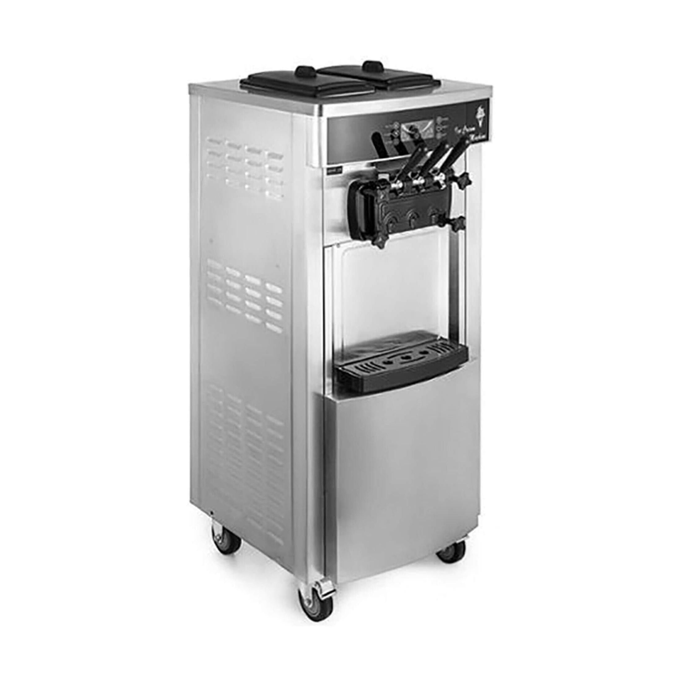 StainlessSteel IndustrialGrade SoftServe 3Flavor Professional Machine | SAKSBY WHOLESALE