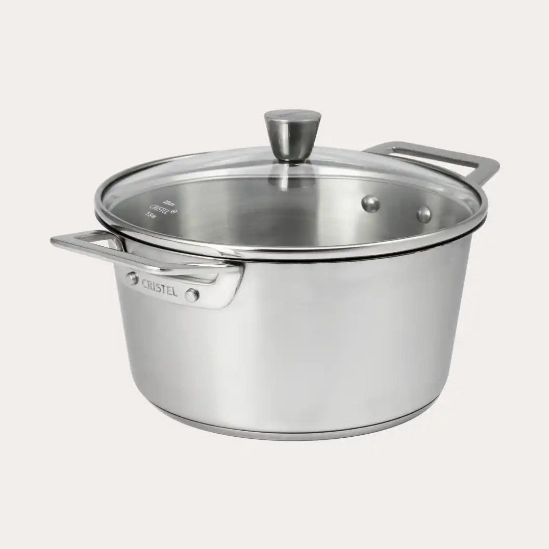 Stewpot with lid by CRISTEL USA