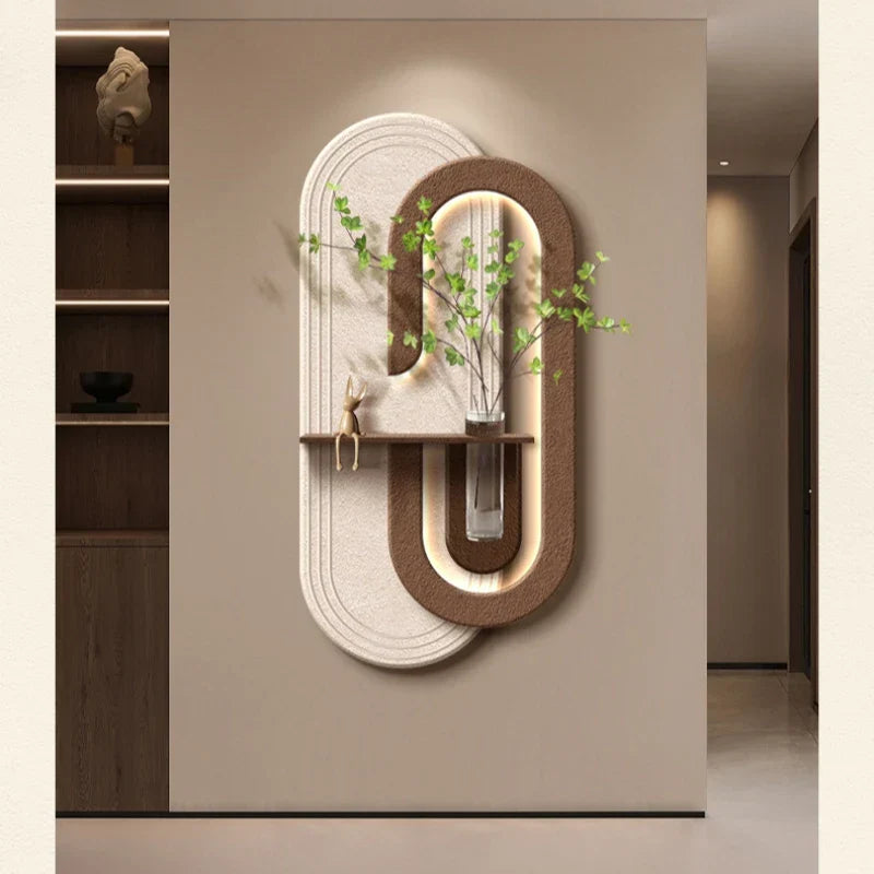 Stone Vase Wall Light Illuminated LED | Dlight Decor