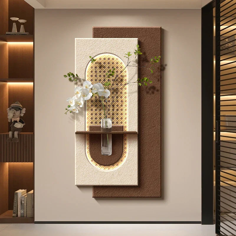 Stone Vase Wall Light Illuminated LED | Dlight Decor