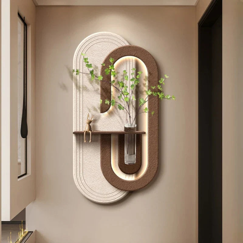 Stone Vase Wall Light Illuminated LED | Dlight Decor