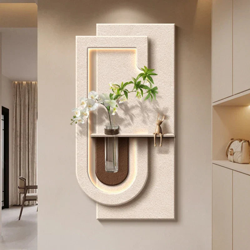 Stone Vase Wall Light Illuminated LED | Dlight Decor