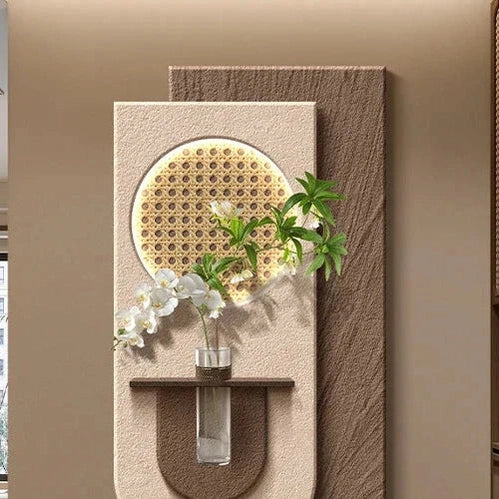 Stone Vase Wall Light Illuminated LED | Dlight Decor