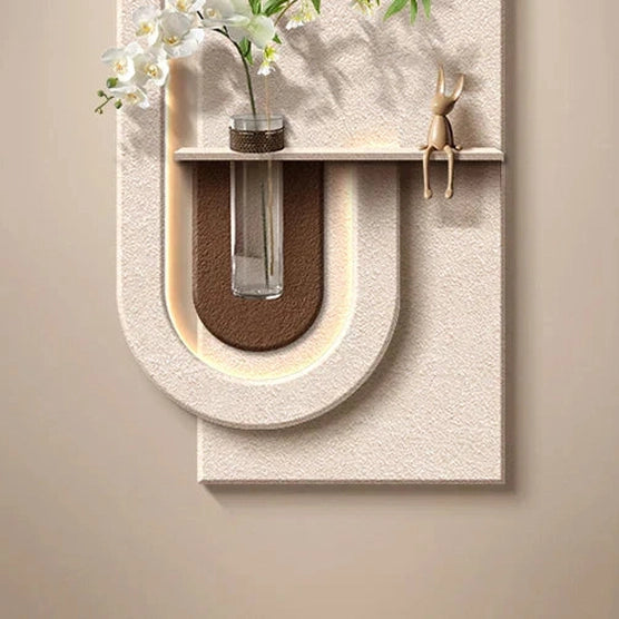 Stone Vase Wall Light Illuminated LED | Dlight Decor