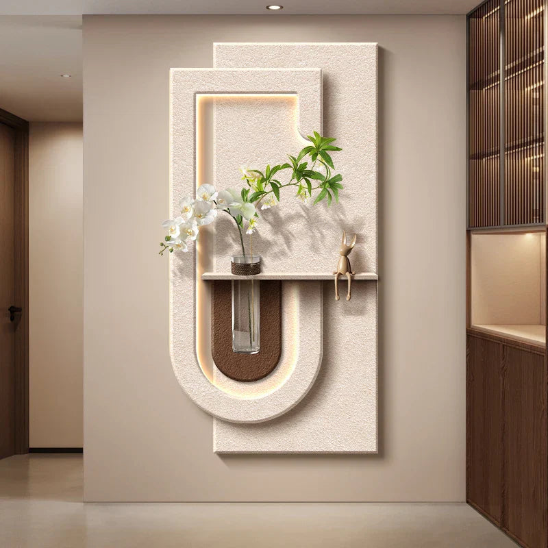 Stone Vase Wall Light Illuminated LED | Dlight Decor
