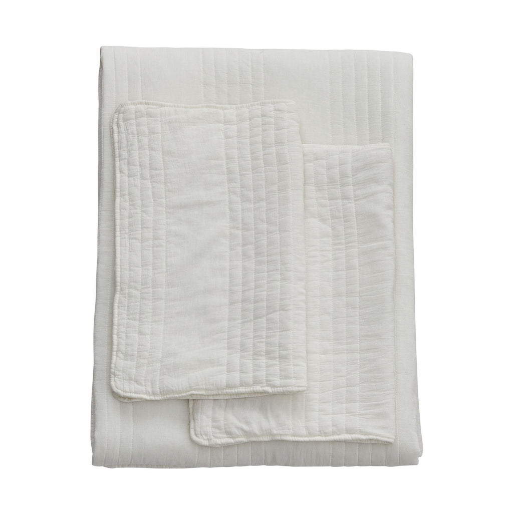 Stonewashed Cotton Quilt Set by Mélange Home