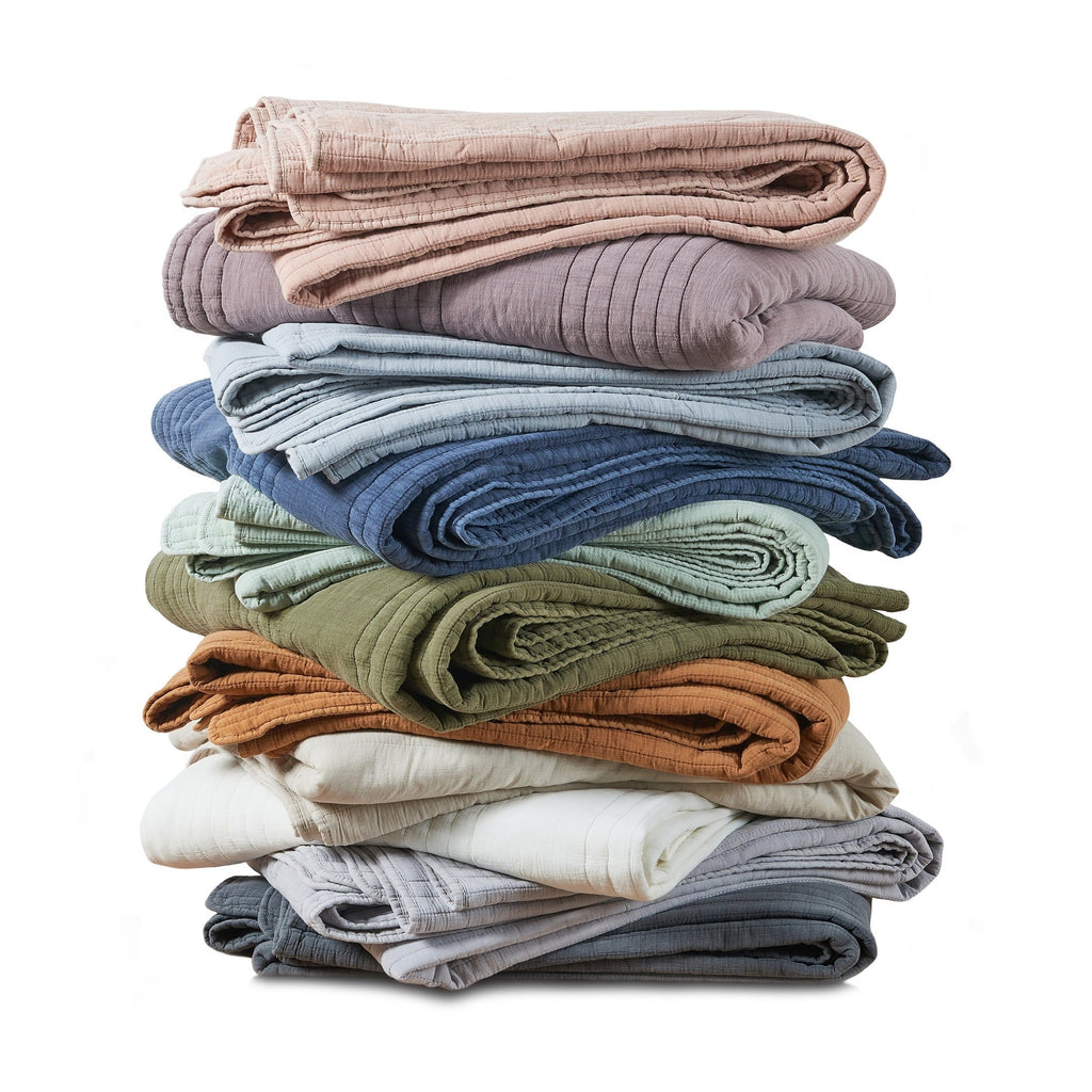 Stonewashed Cotton Quilt Set by Mélange Home