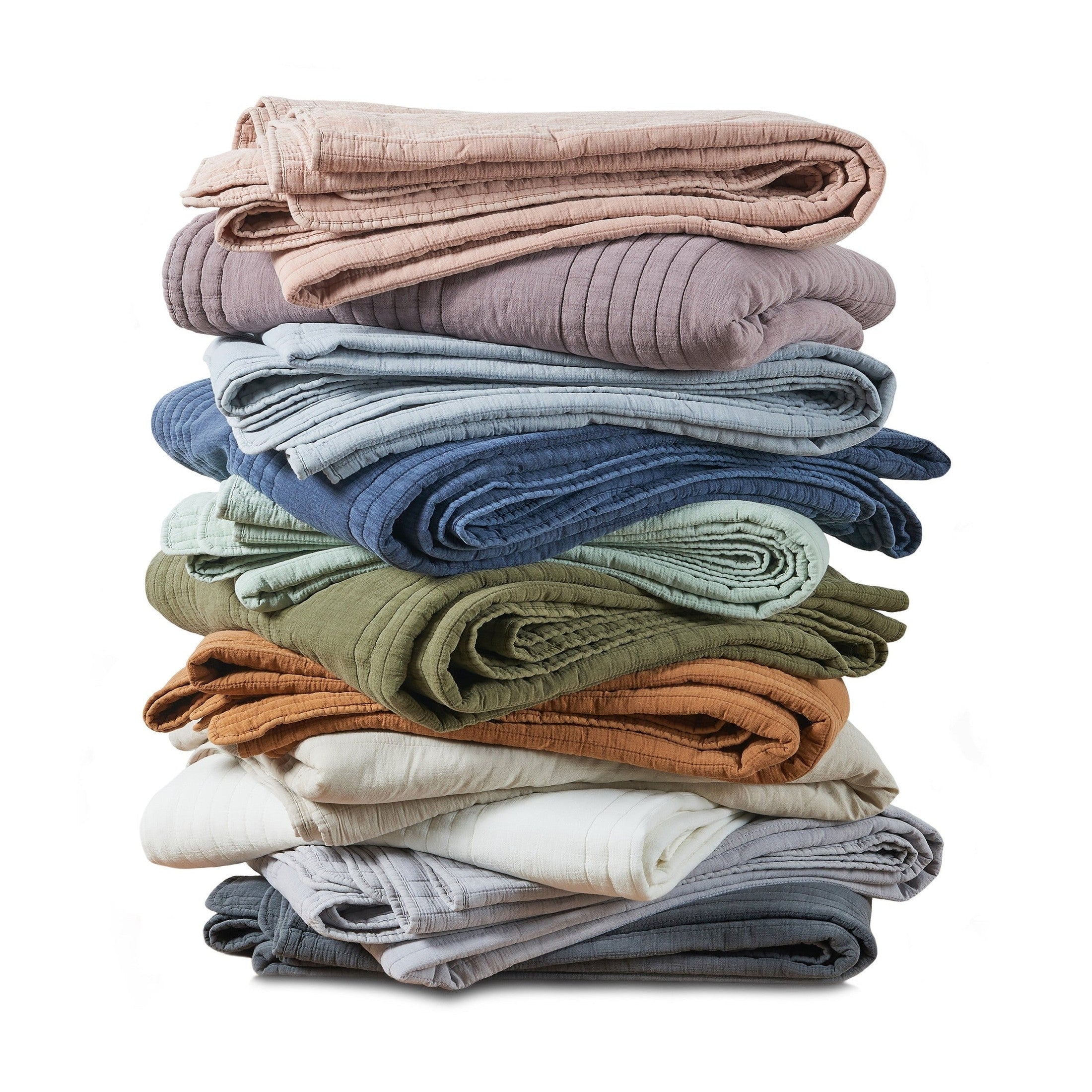 Stonewashed Cotton Quilt Set by Mélange Home