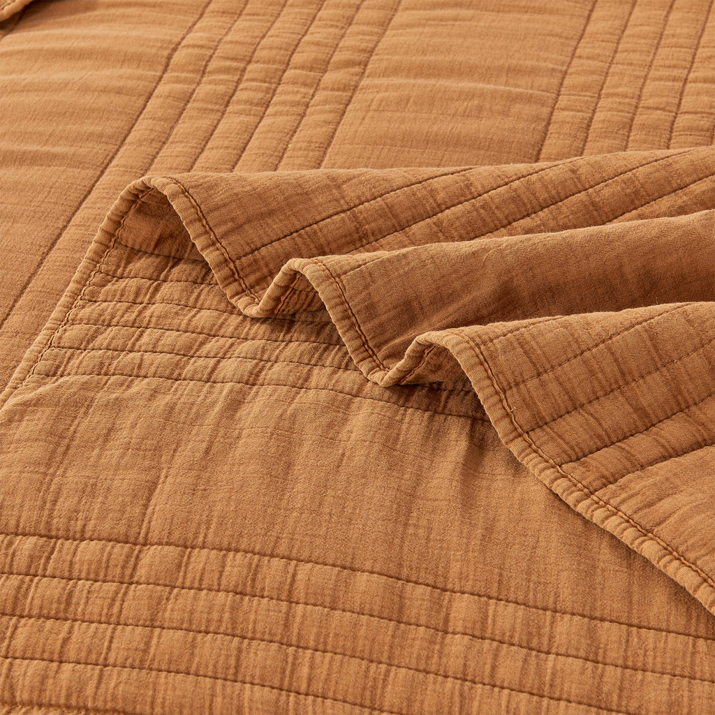 Stonewashed Cotton Quilt Set by Mélange Home