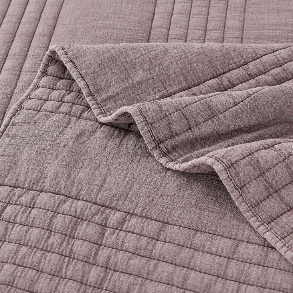 Stonewashed Cotton Quilt Set by Mélange Home