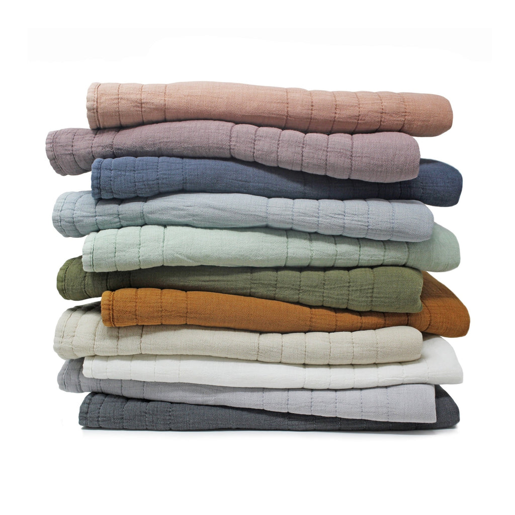 Stonewashed Cotton Quilt Set by Mélange Home