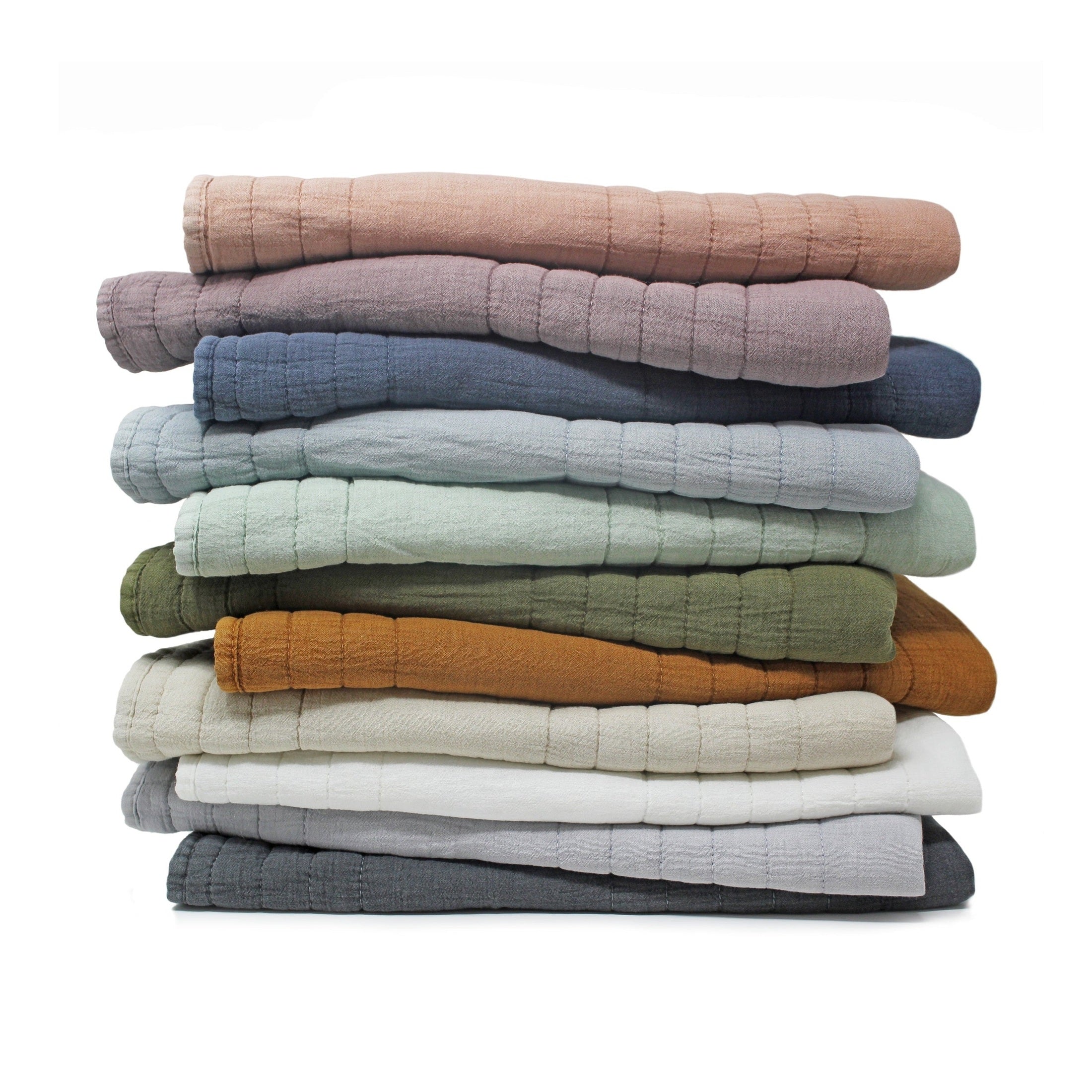 Stonewashed Cotton Quilt Set by Mélange Home
