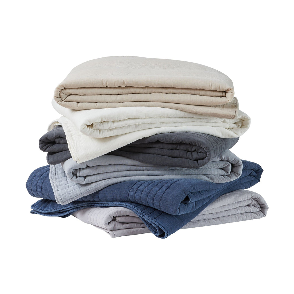 Stonewashed Cotton Quilt Set by Mélange Home