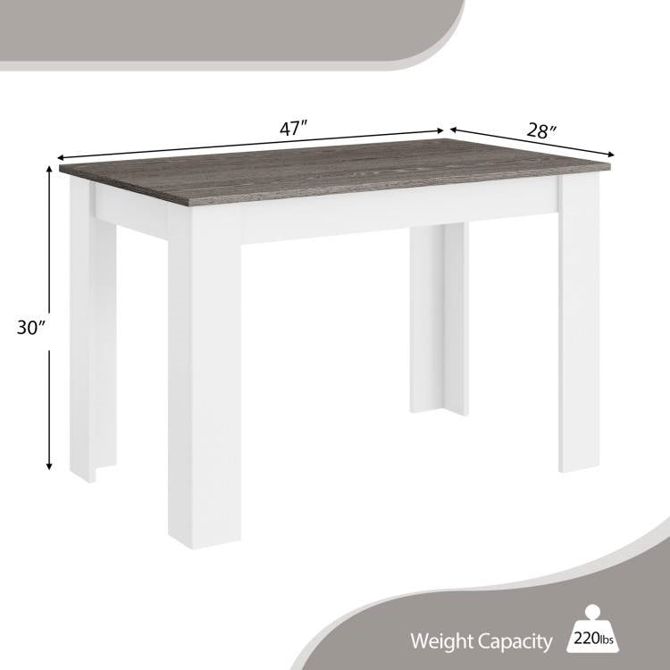 Sturdy Rustic Wood Table by HomePacific