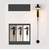 Stylish Wall Lamp for Bedroom with LED Rotating Design