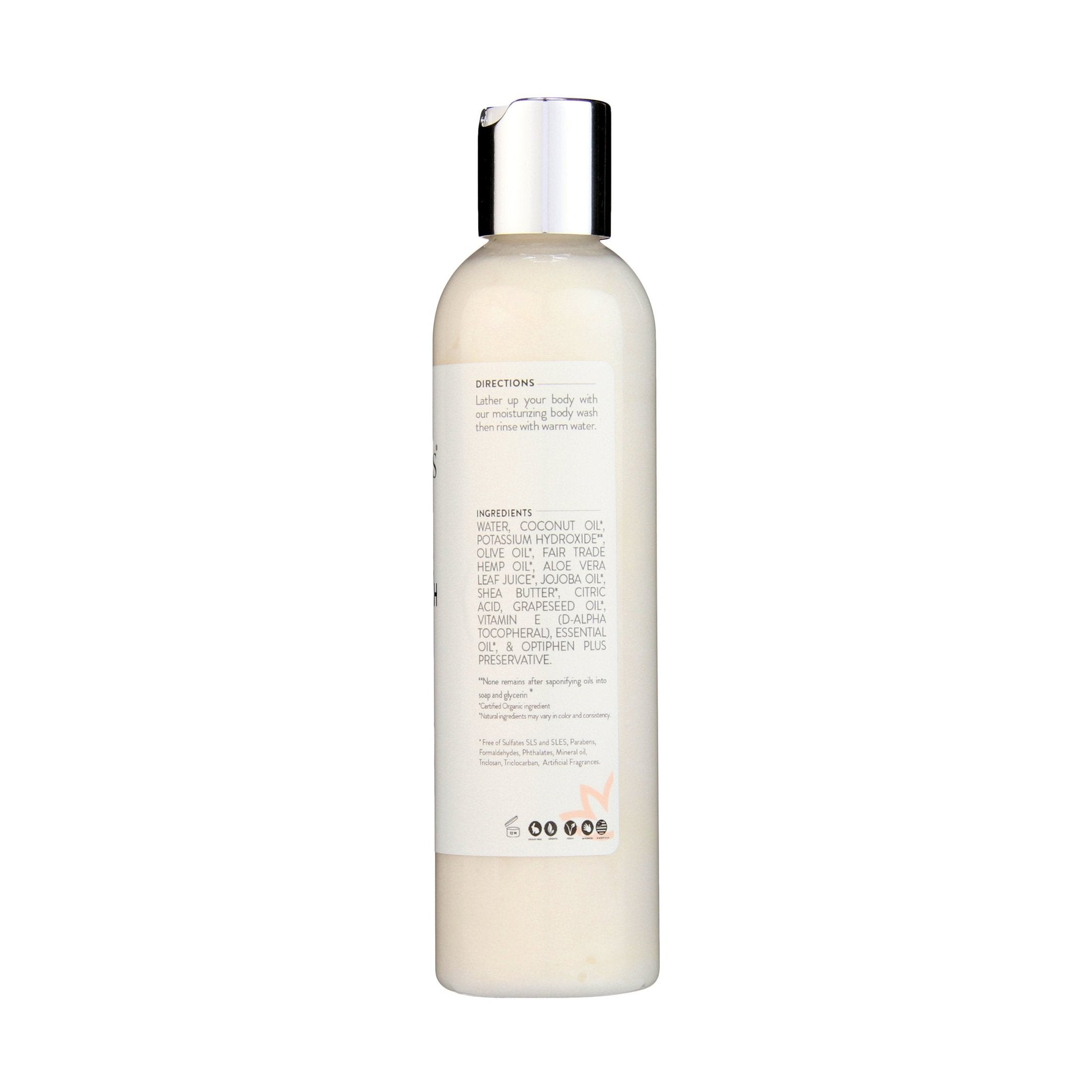 Sulfate-Free Organic Moisturizing Body Wash | Glimmer Goddess