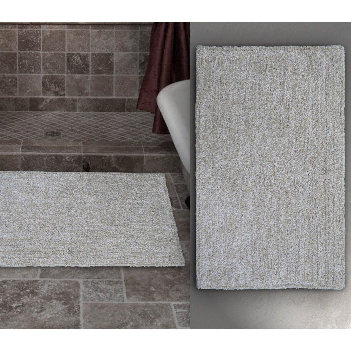 Super Ultraabsorbent Handloom Cotton Bath Rug | Vibhsa
