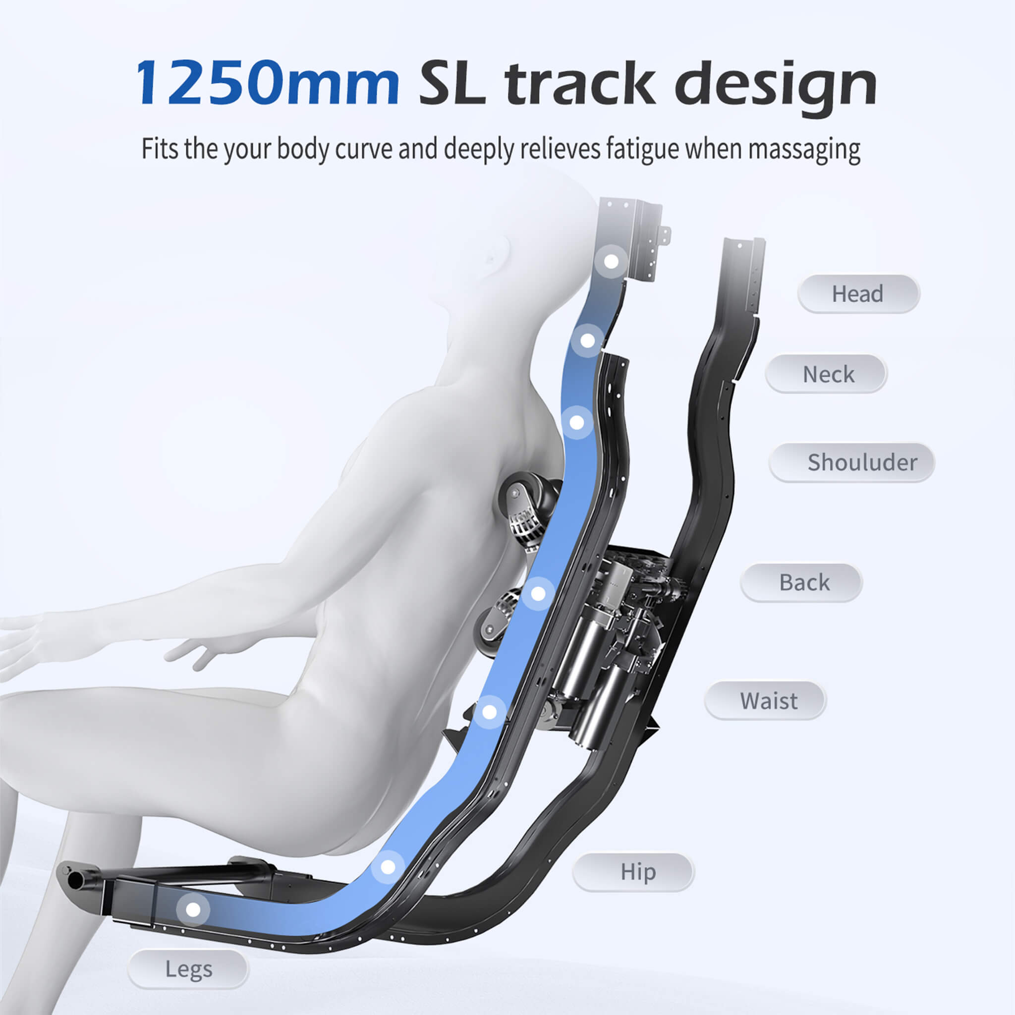 Supercalifragilisticexpialidocious Hyperfunctional Zero Gravity Massage Chair | SAKSBY WHOLESALE