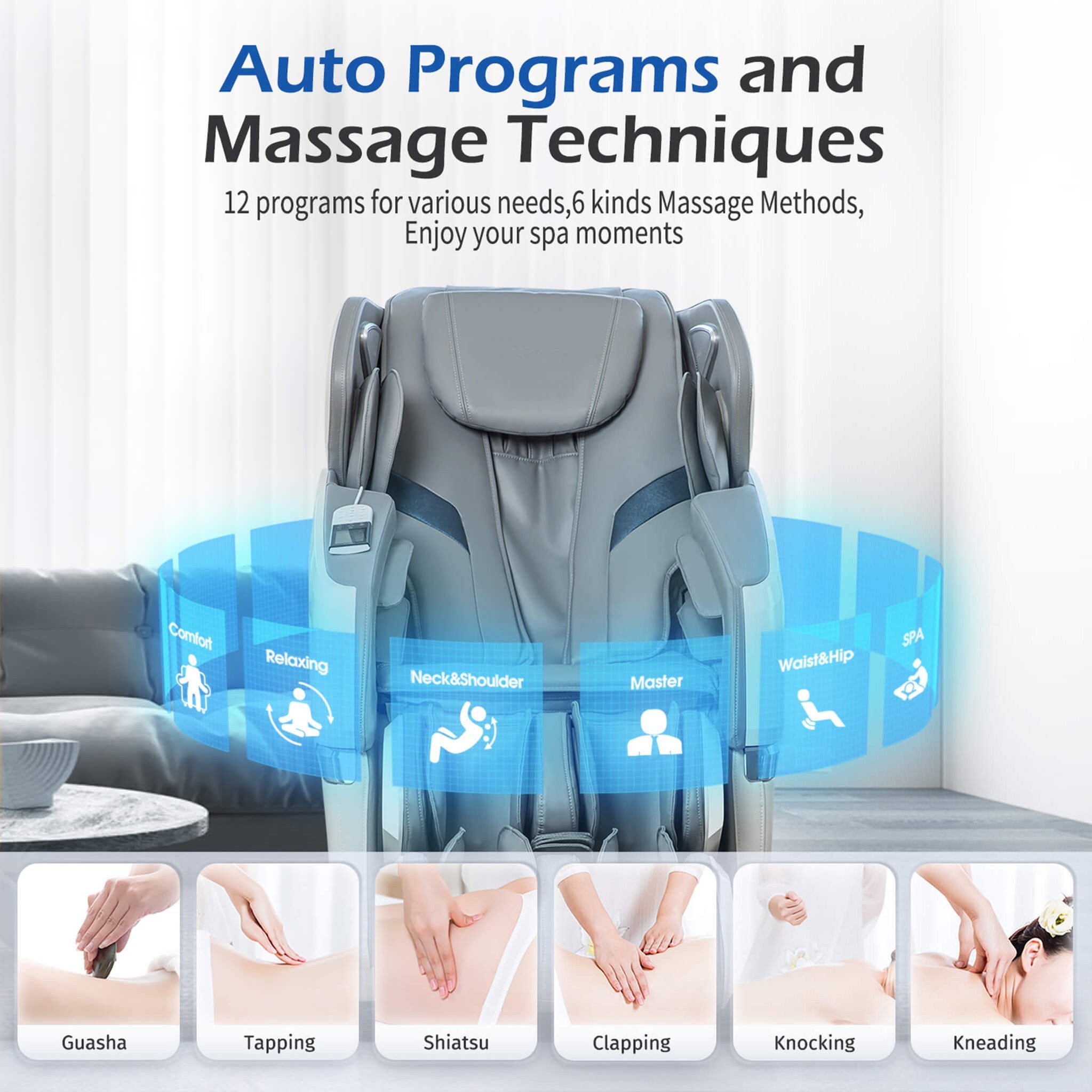 Supercalifragilisticexpialidocious Hyperfunctional Zero Gravity Massage Chair | SAKSBY WHOLESALE