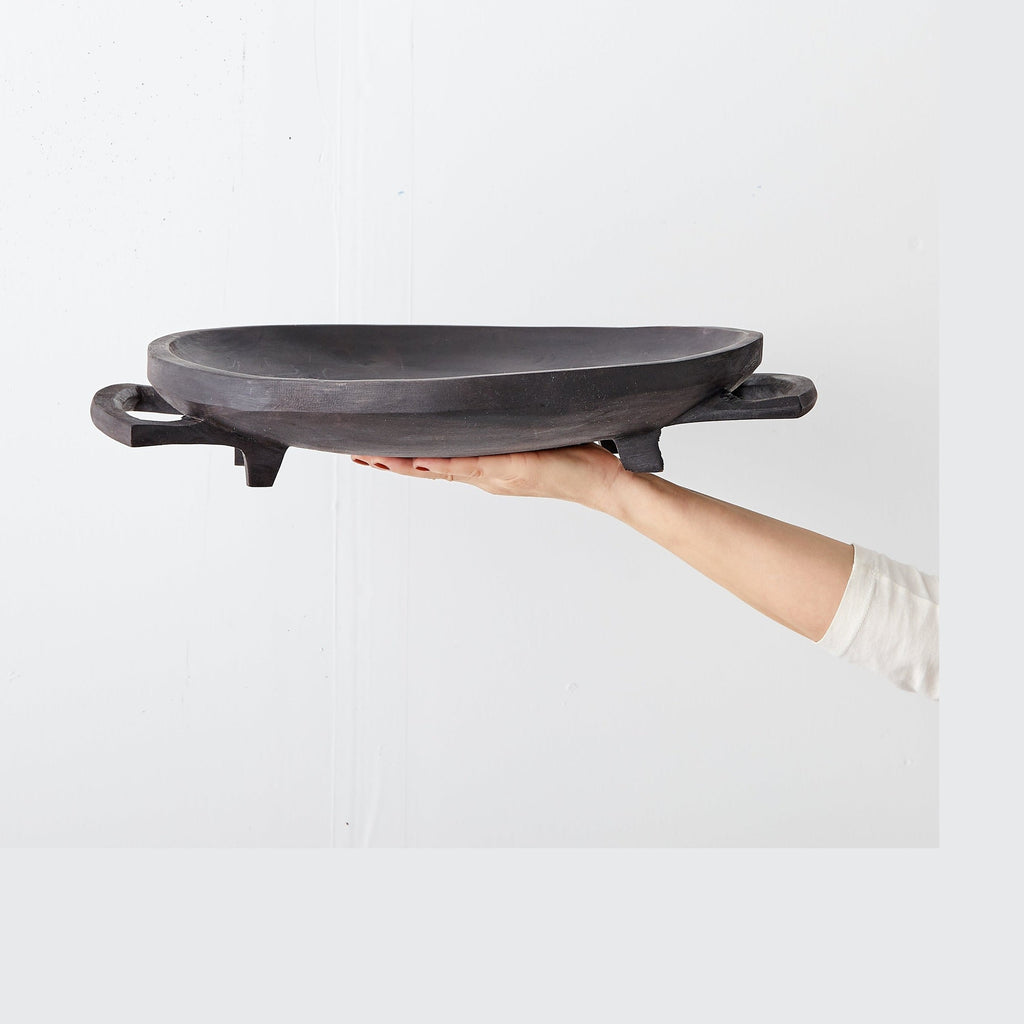 Swazi Round Wood Serving Platter