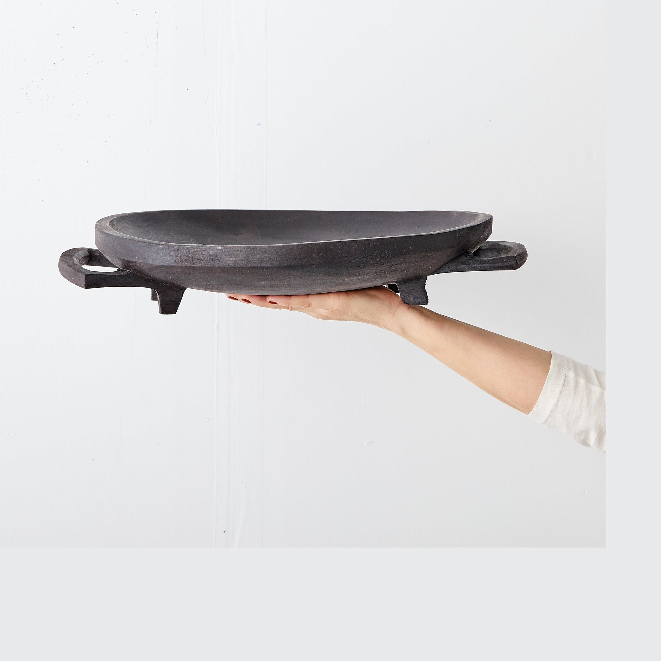 Swazi Round Wood Serving Platter