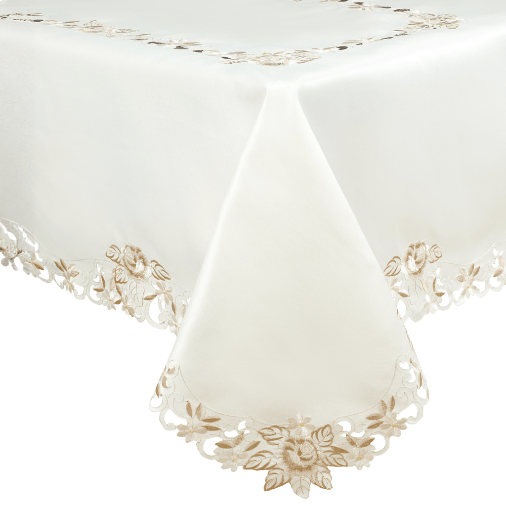 Table Toppers with European Embroidery - The Dayse Collection