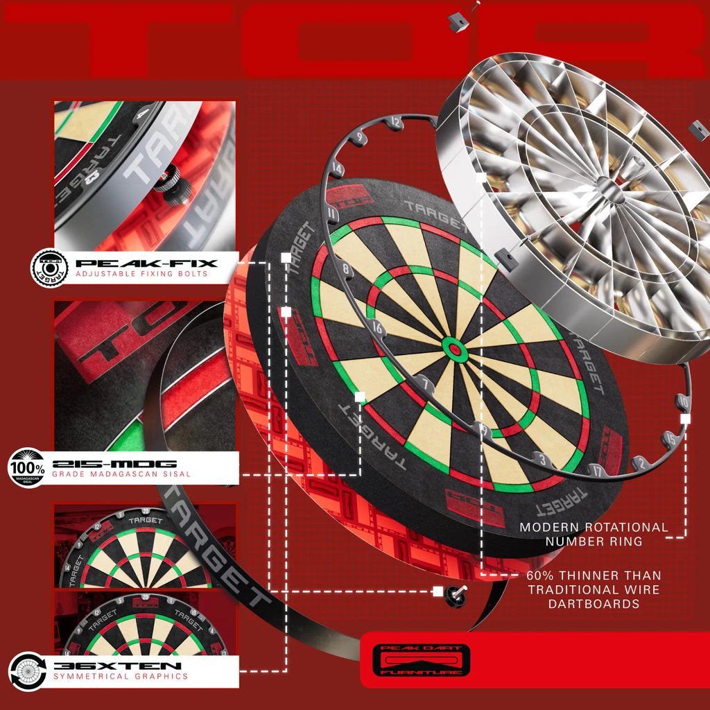 Target 2024 Tor Dartboard by C.P.Dean Company