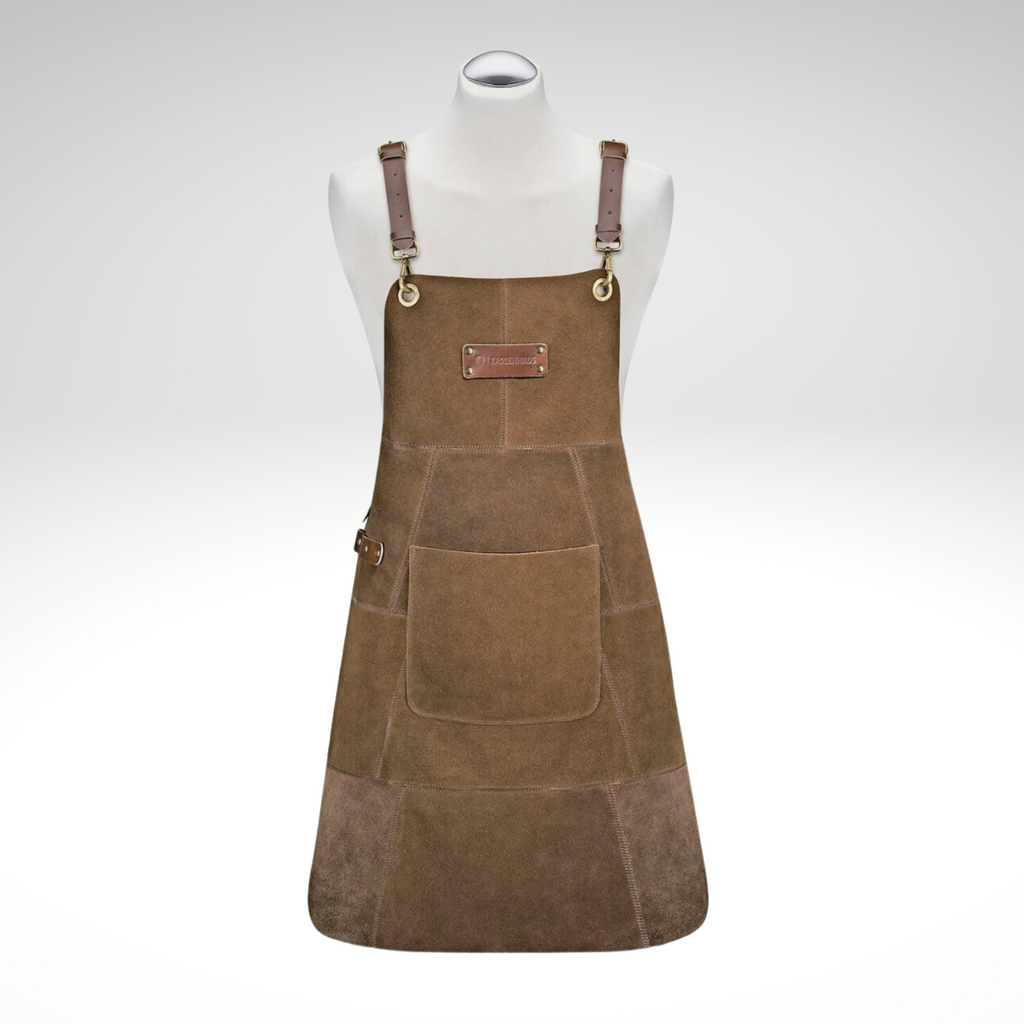"Texas" Leather Apron, 31" x 22" by Küchenprofi USA