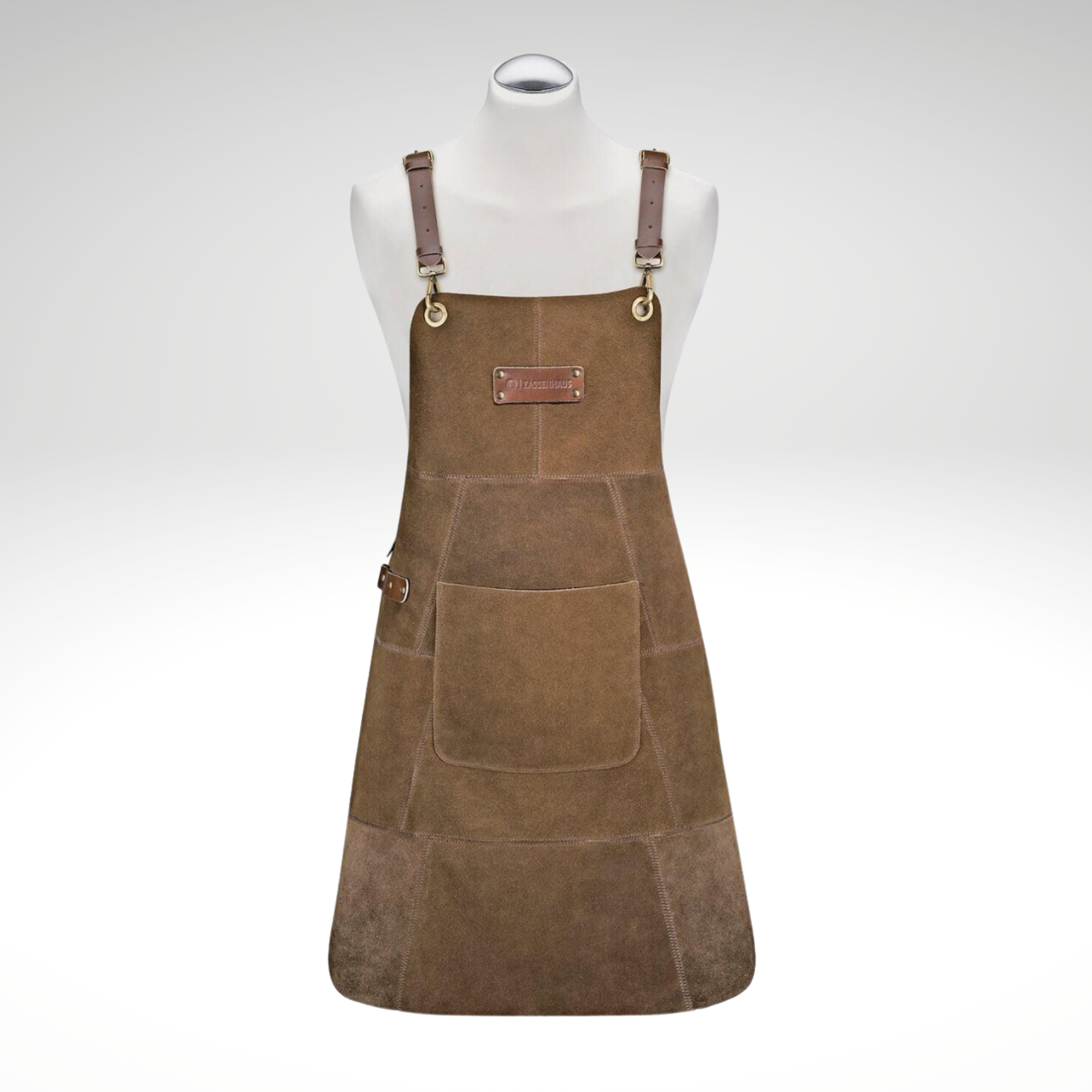 "Texas" Leather Apron, 31" x 22" by Küchenprofi USA