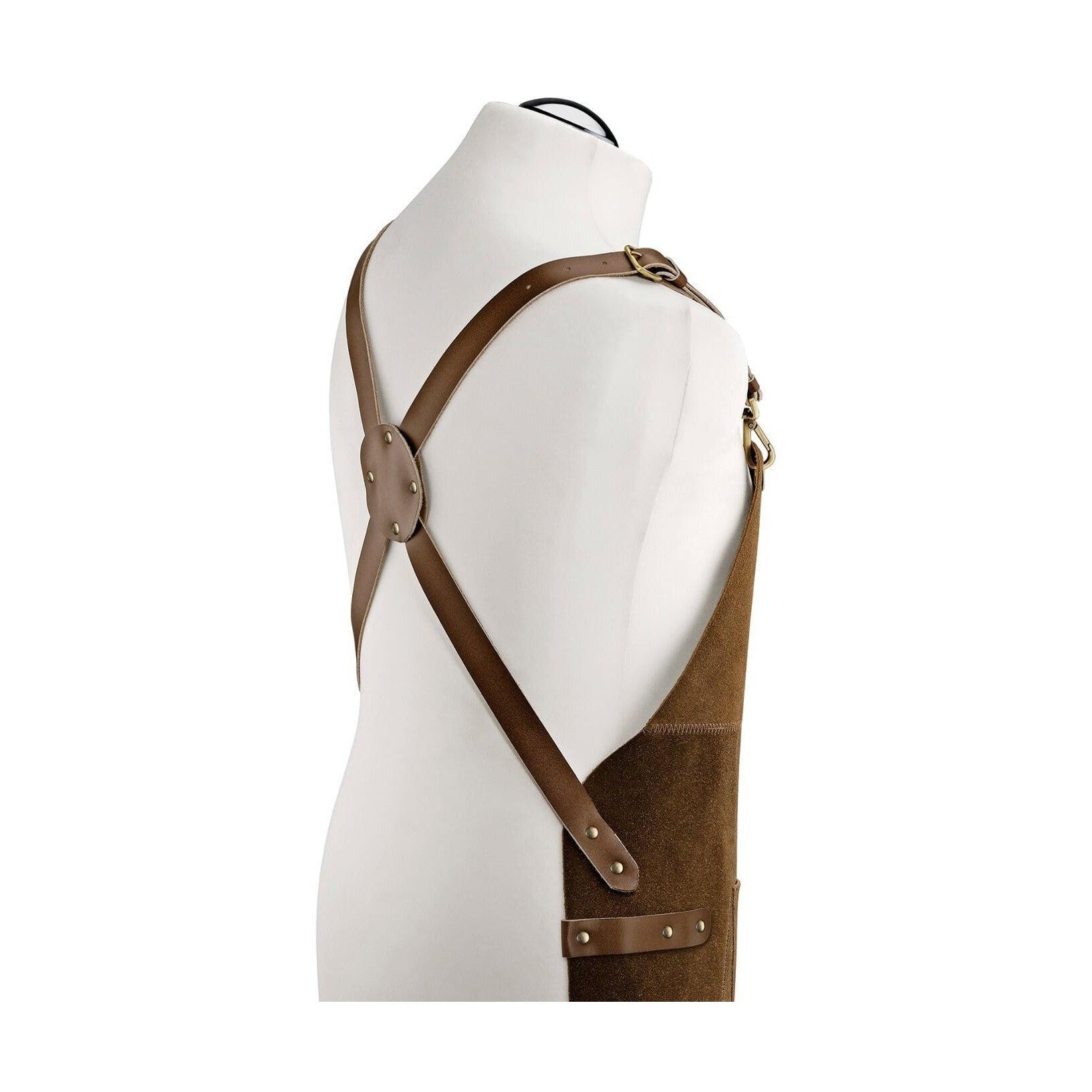"Texas" Leather Apron, 31" x 22" by Küchenprofi USA
