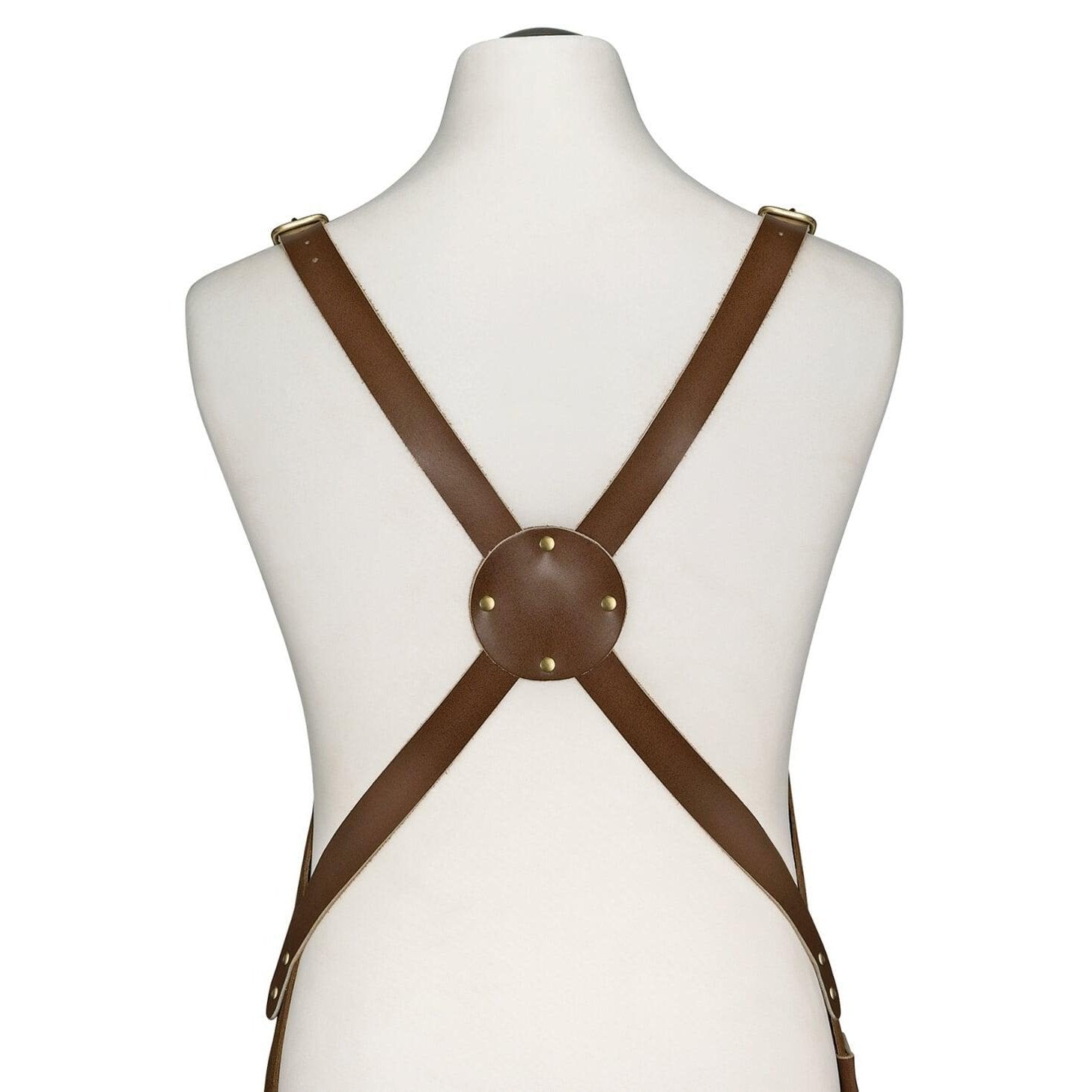 "Texas" Leather Apron, 31" x 22" by Küchenprofi USA