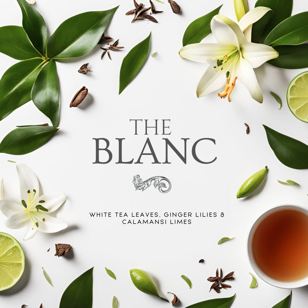 The Blanc (14 oz Double Wick) - Notes: White Tea, Ginger Lilies & Calamansi Limes by 1982 Candle Co.™