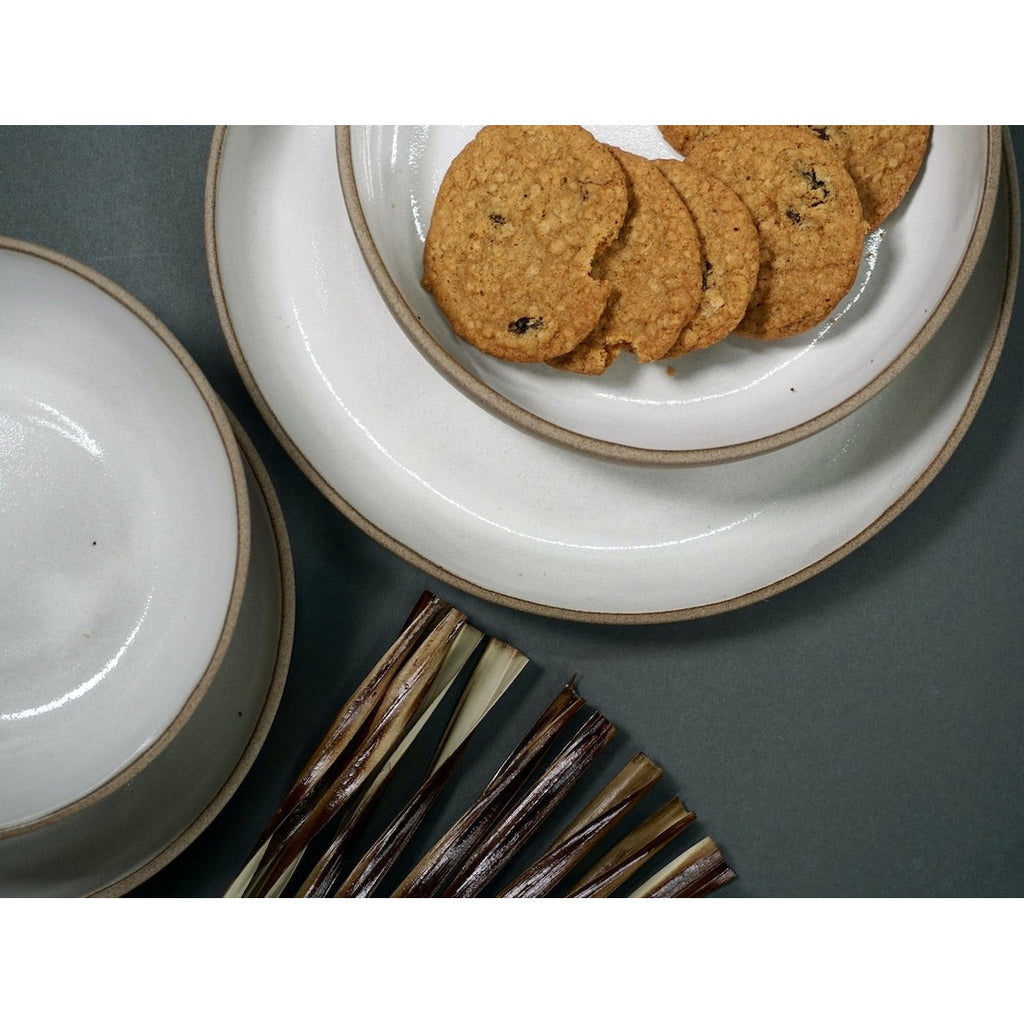 The Dinnerware Set - Gray/White by New York Handcrafted