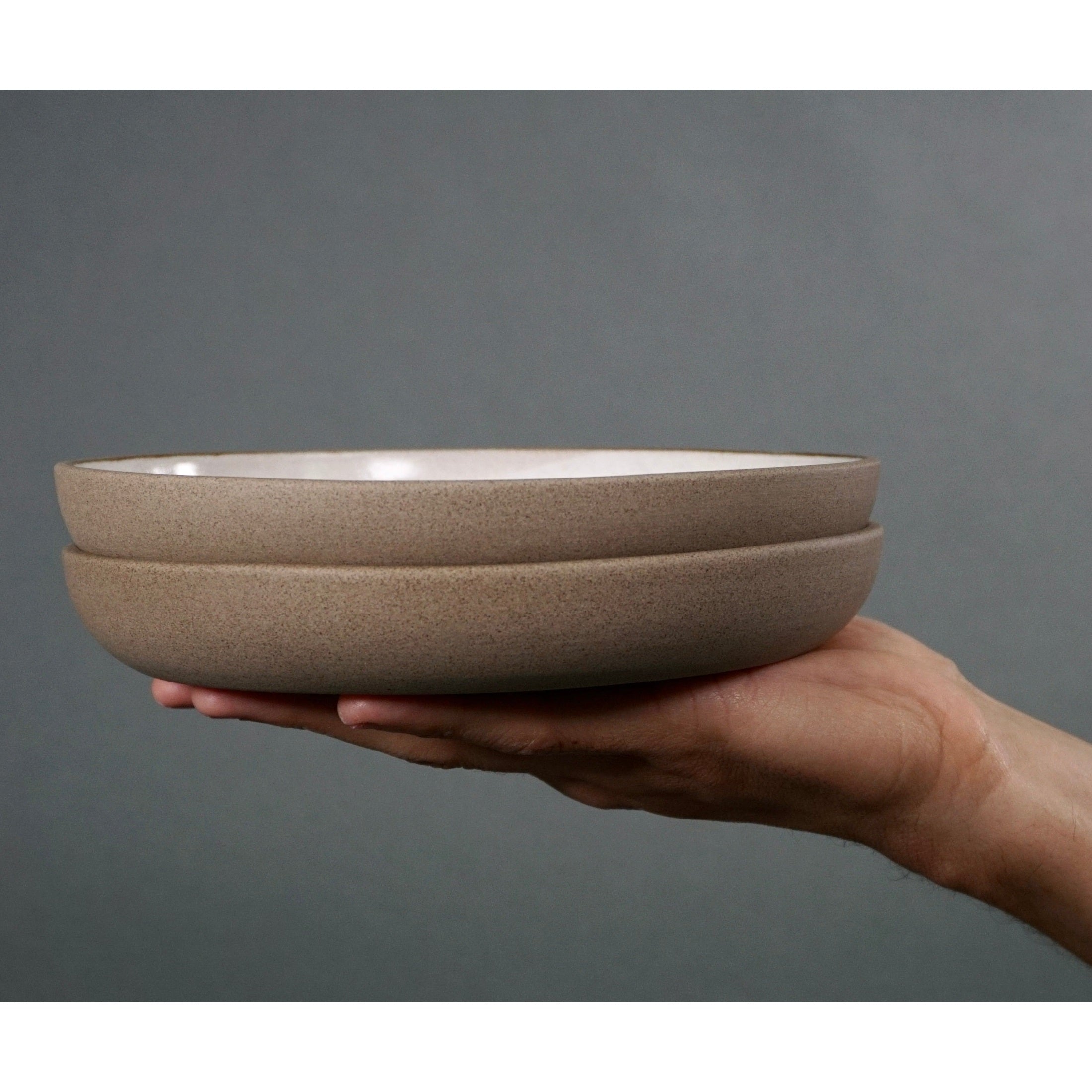 The Dinnerware Set - Gray/White by New York Handcrafted