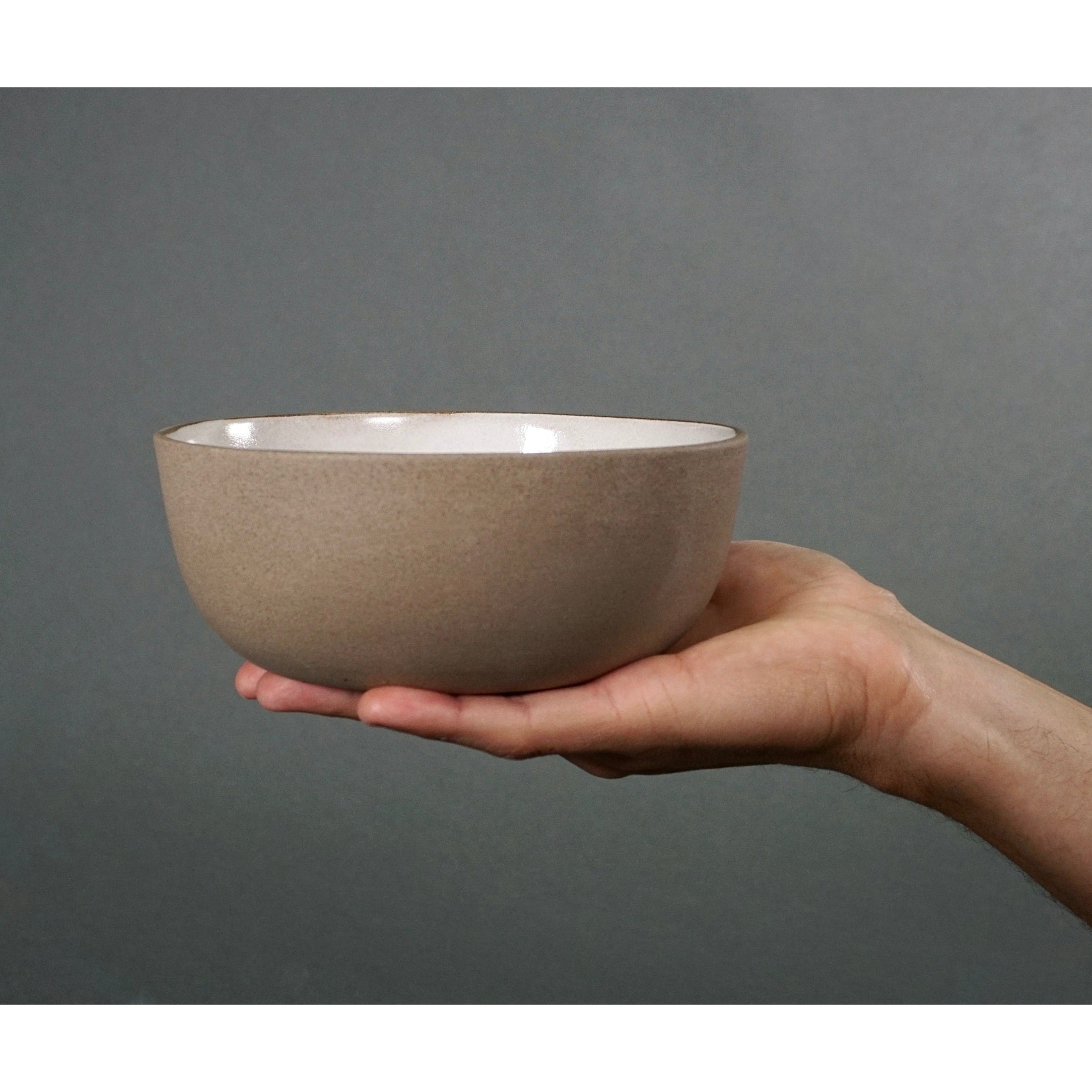 The Dinnerware Set - Gray/White by New York Handcrafted