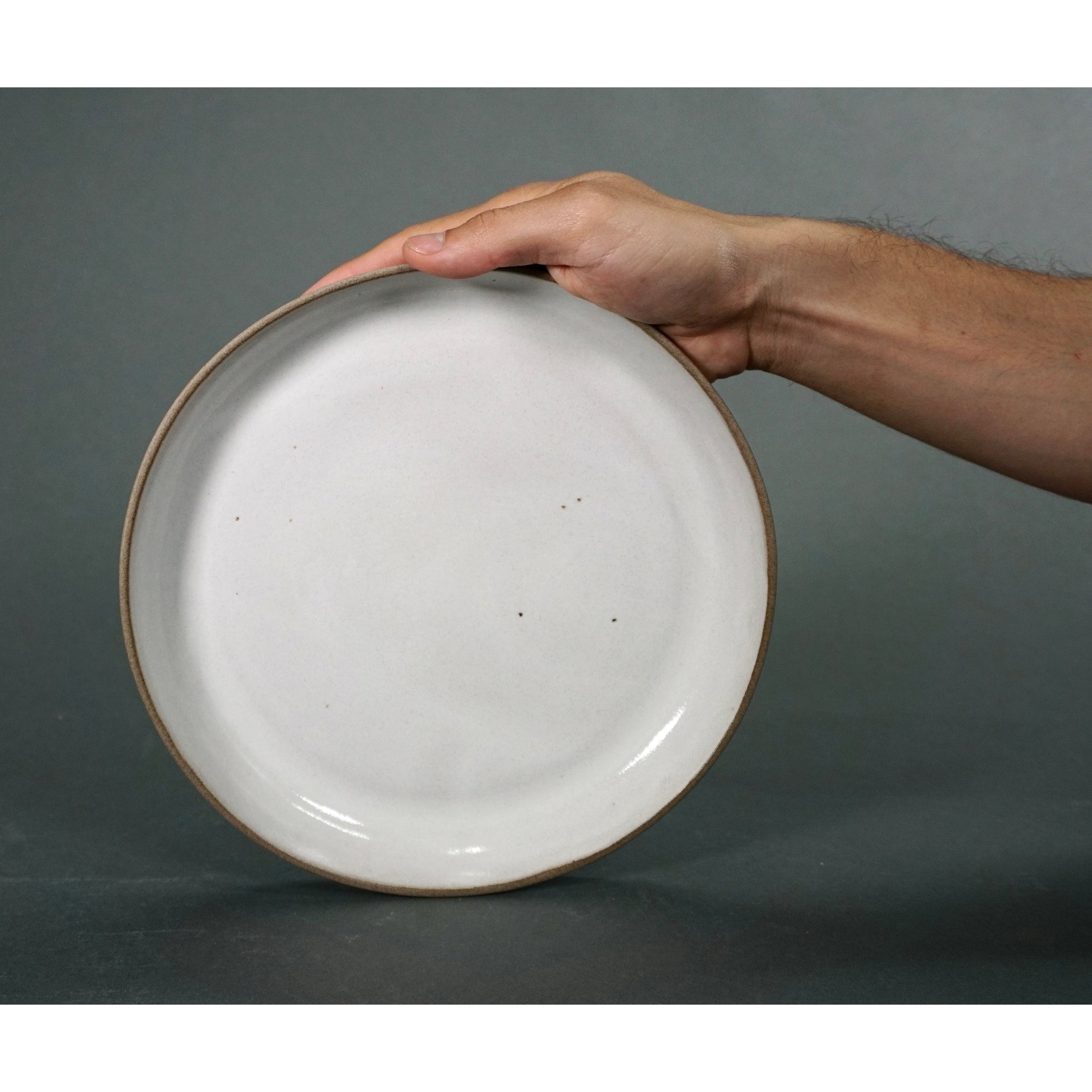 The Dinnerware Set - Gray/White by New York Handcrafted