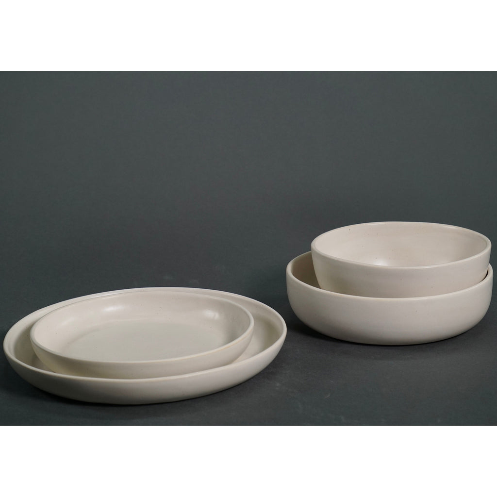 The Dinnerware Set - Ivory by New York Handcrafted