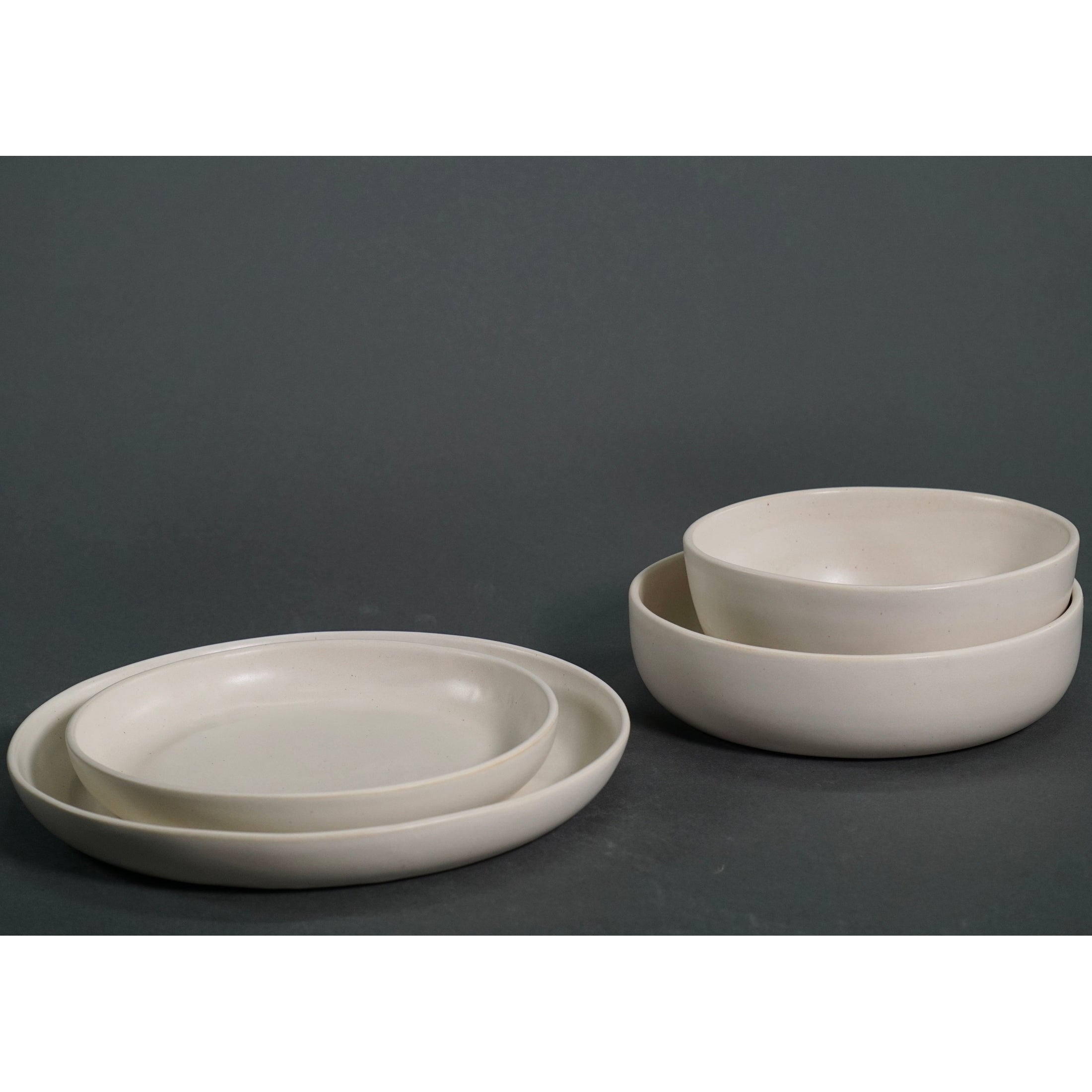 The Dinnerware Set - Ivory by New York Handcrafted
